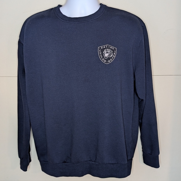 Fleece Collection Other - Fleece Collection Vintage-Style Crewneck Sweatshirt Custom Motors Racing